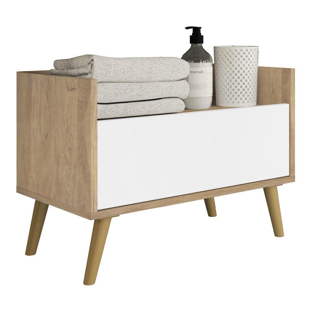 Rustic/Branco/Natural