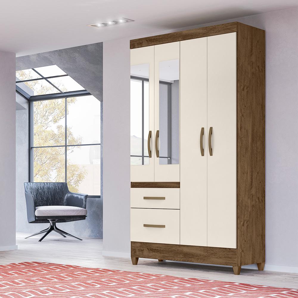 Castanho Wood / Off White