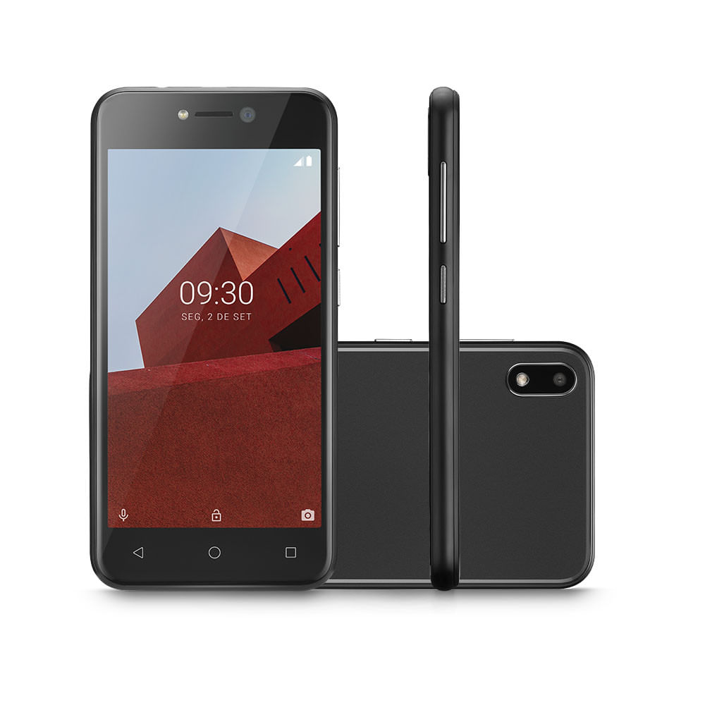 Smartphone Multilaser E Lite 32Gb Tela 4.0 3G Quad Core Câmera Traseira 5Mp + 5Mp Frontal