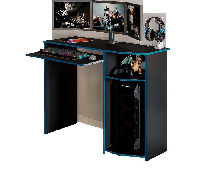 Preto/Azul