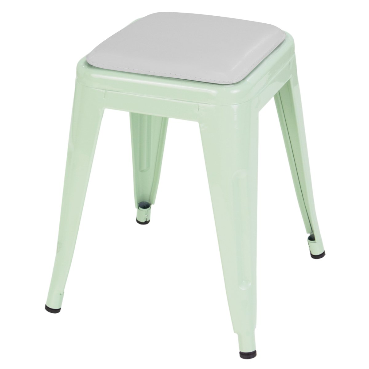 Verde claro com almofada branca