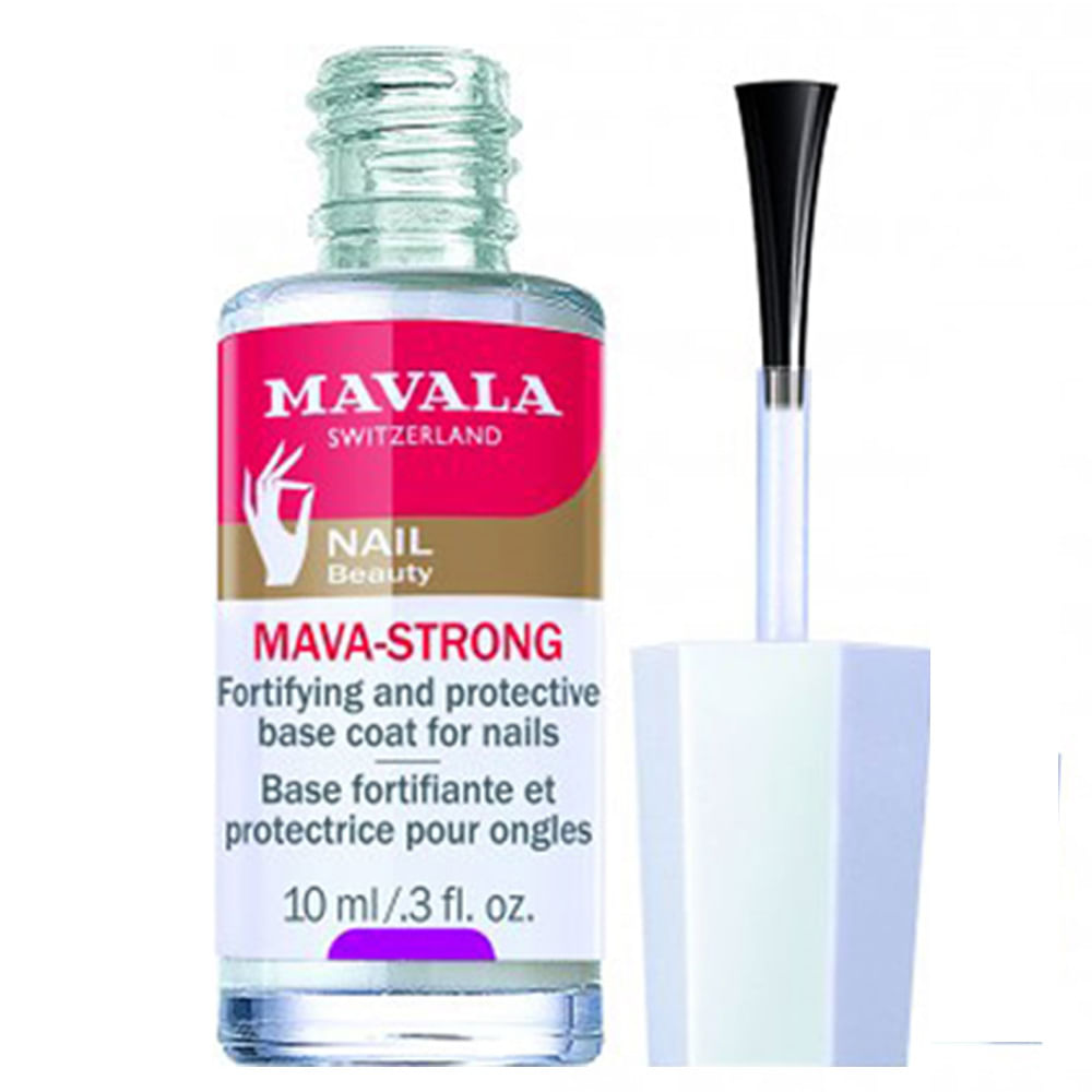 5. Mava-Strong Base Protetora e Fortalecedora para Unhas - Mavala
