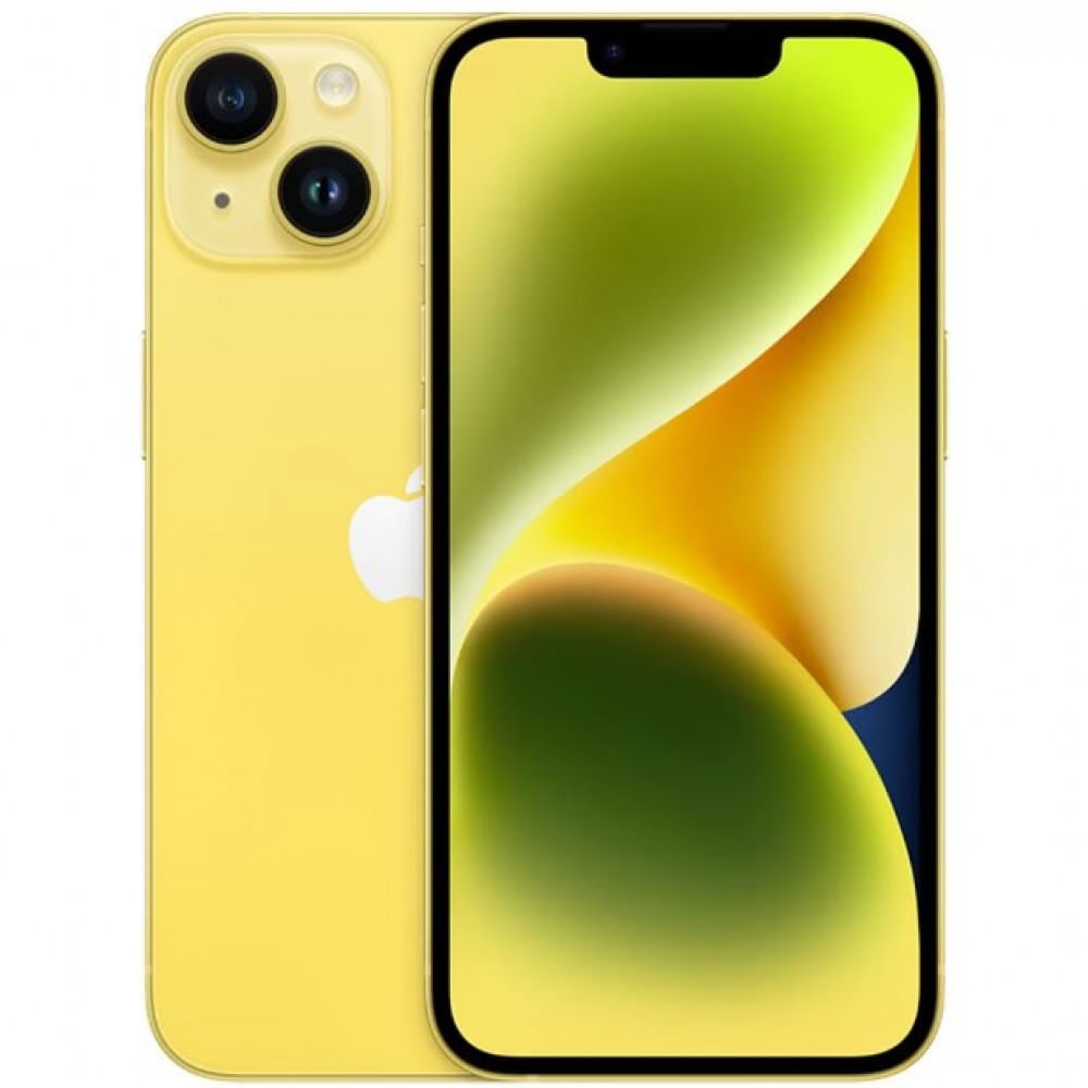 Imagem Apple Iphone 14 - 256Gb - Câmera Dupla - Amarelo.