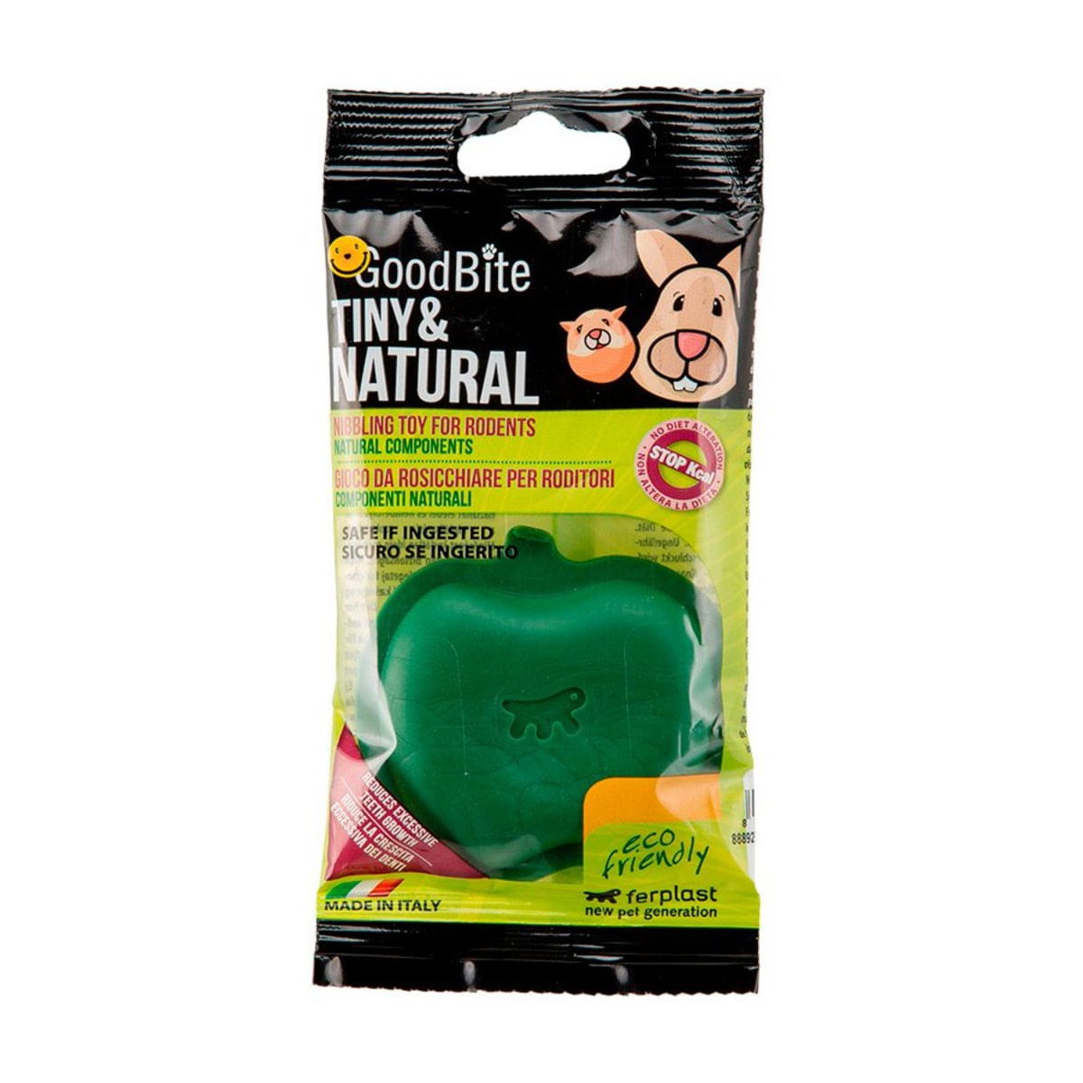 Brinquedo Ferplast Goodbite Tiny & Natural Maçã