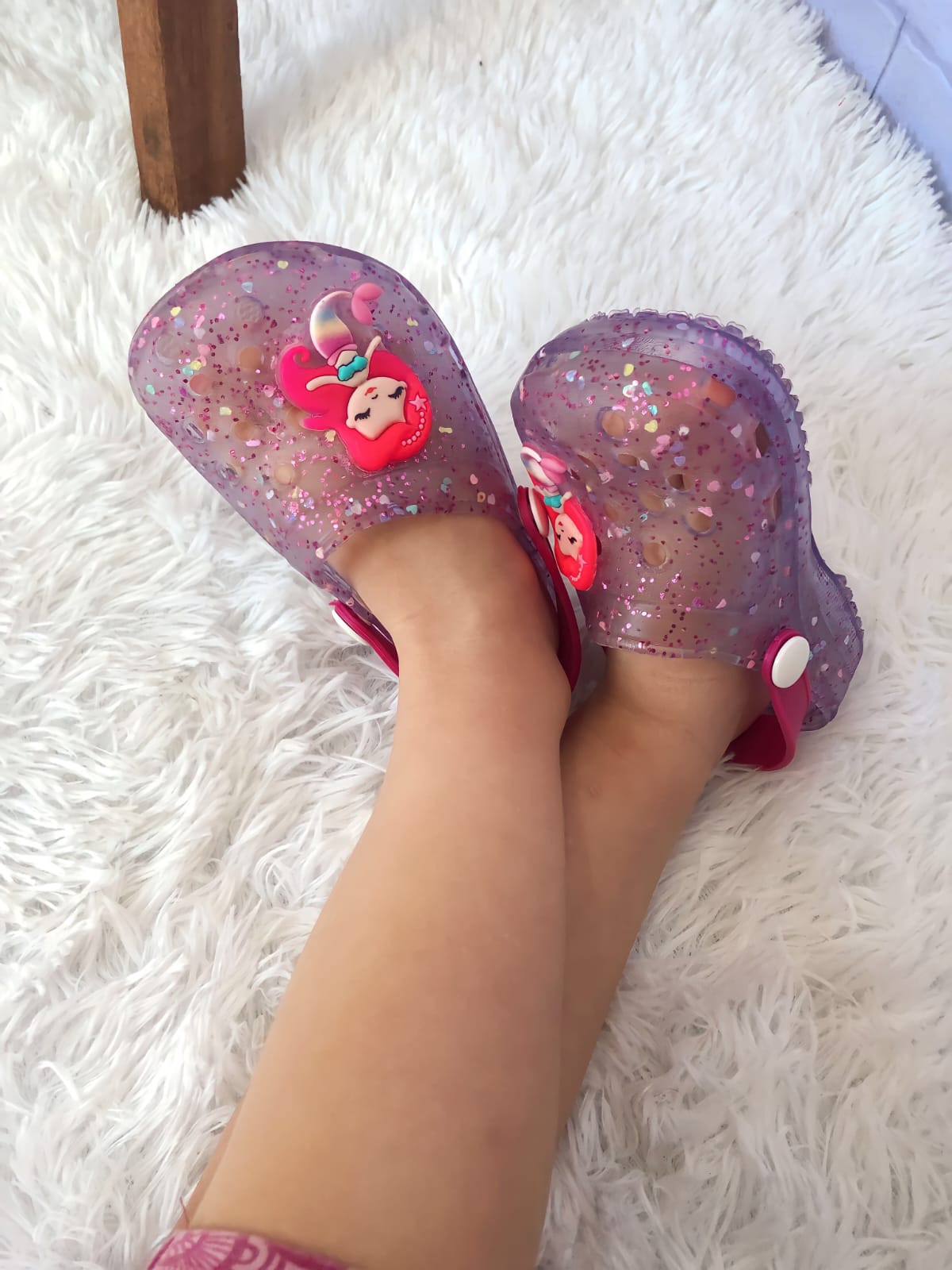 Rosa Glitter