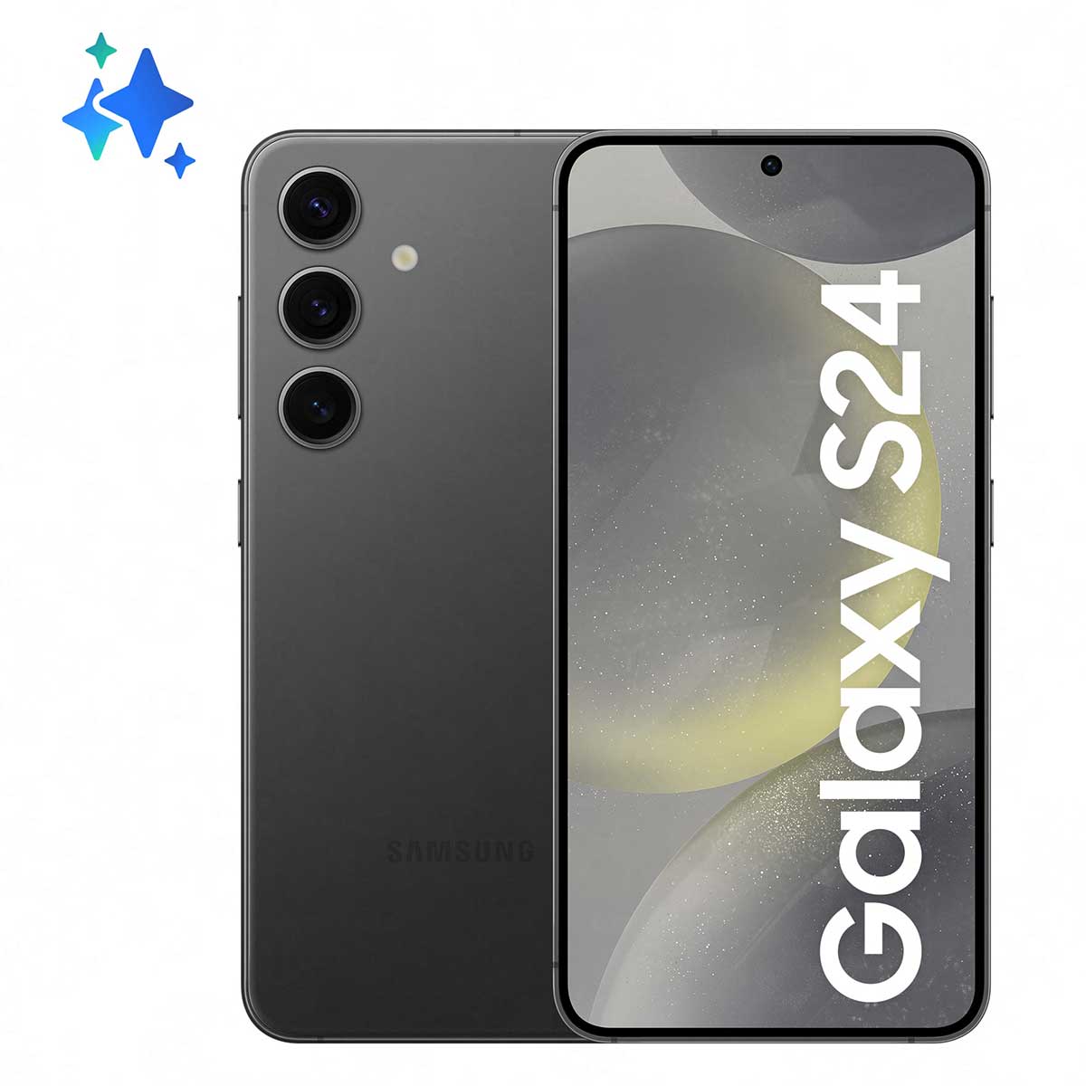 Imagem Smartphone Samsung Galaxy S24 256Gb Preto 5G 6,2" 8Gb Ram Câmera Tripla 50Mp Selfie 12Mp Dual Chip Android 14