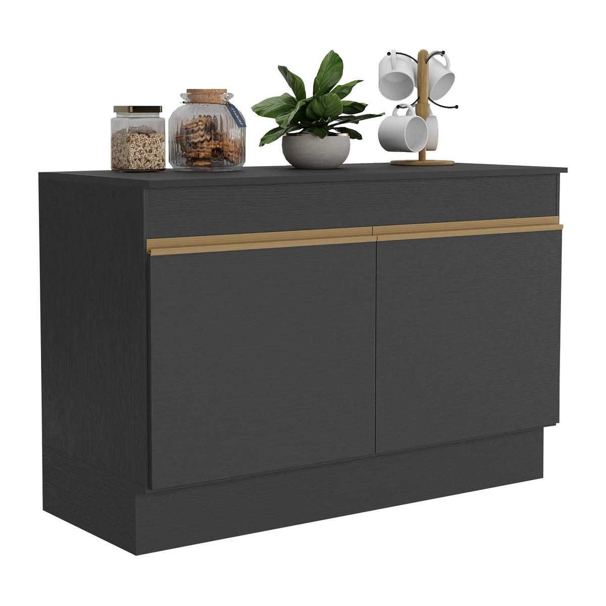 Preto/Dourado