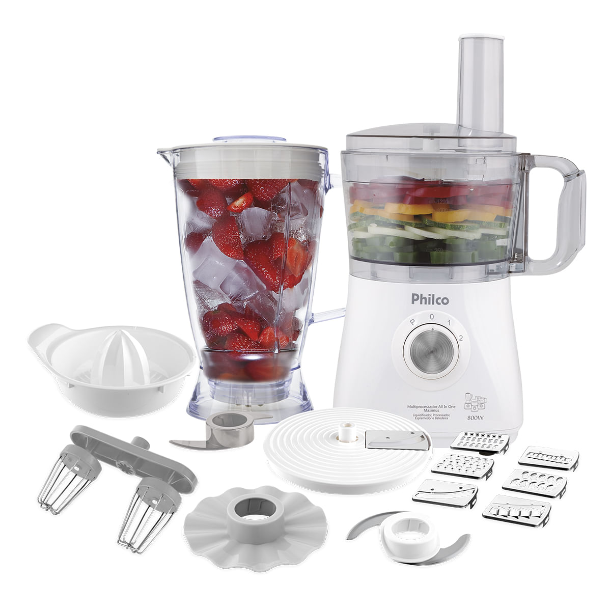 Multiprocessador Philco All In One Maximus Branco 127V