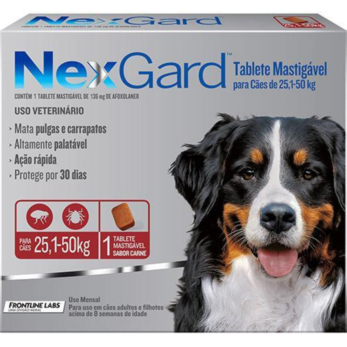 Medicamento Antipulgas E Carrapatos - Nexgard Gg