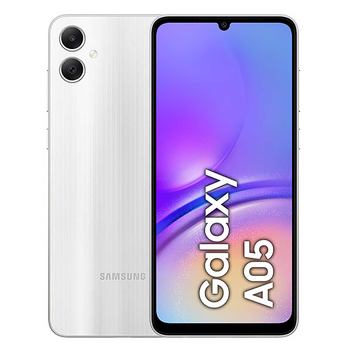 Imagem Smartphone Samsung Galaxy A05 128Gb Prata 4G 6,7" 4Gb Ram Câmera Dupla 50Mp Selfie 8Mp Dual Chip Android 14