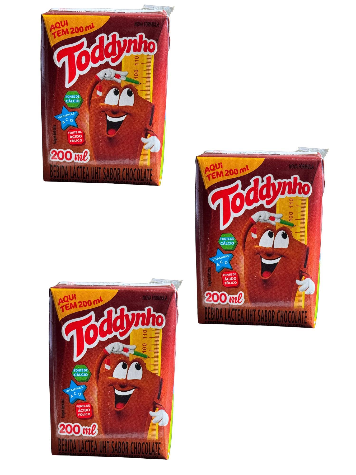 Toddynho 200ml Achocolatado Caixa Com 10 Unidades