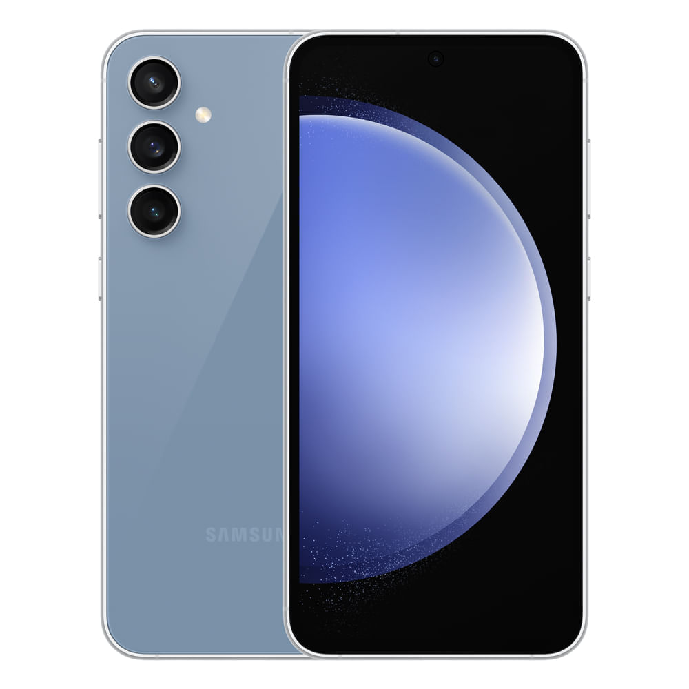 Imagem Celular Samsung Galaxy S23 Fe 5G, 256Gb, 8Gb Ram, Câmera Tripla 50Mp+12+10, Tela Infinita 6.4&Quot; Azul