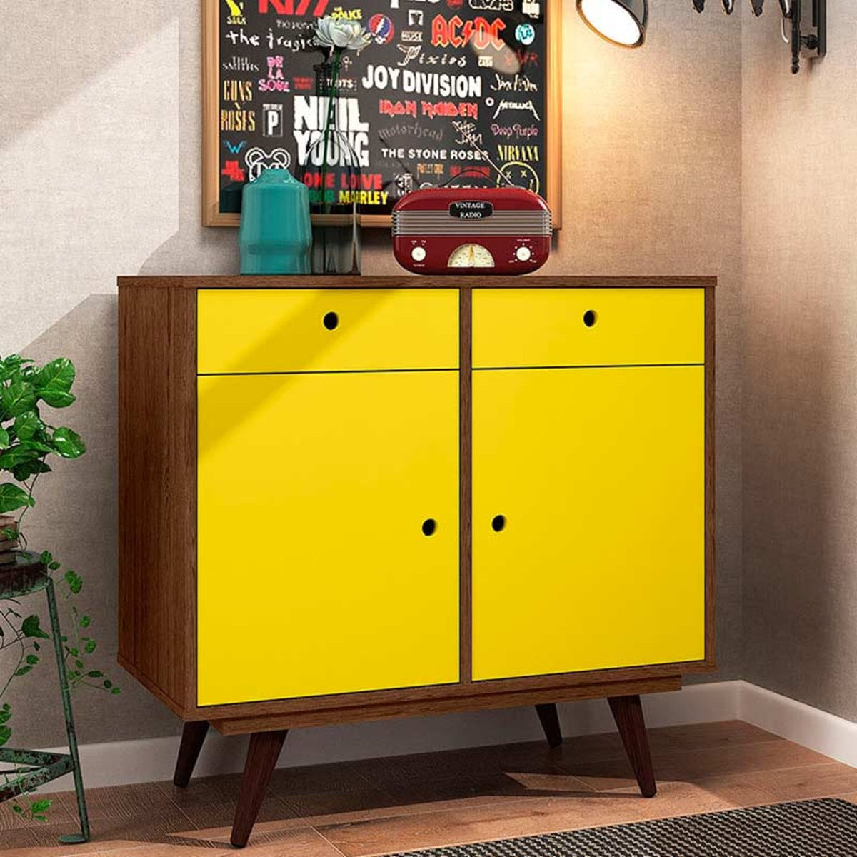 Rustik carvalho / Amarelo