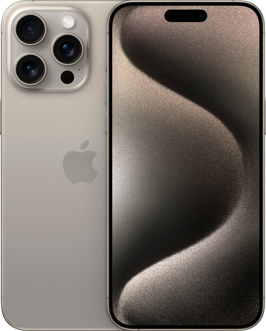 Imagem Apple Iphone 15 Pro Max 256Gb Titânio Natural 6,7 Pol E-Sim 5G