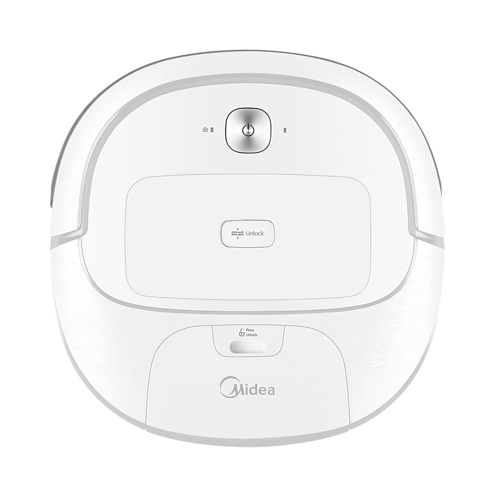 Imagem Aspirador Robô Smartmop Passa Pano Branco Midea Vra31bb - Bivolt