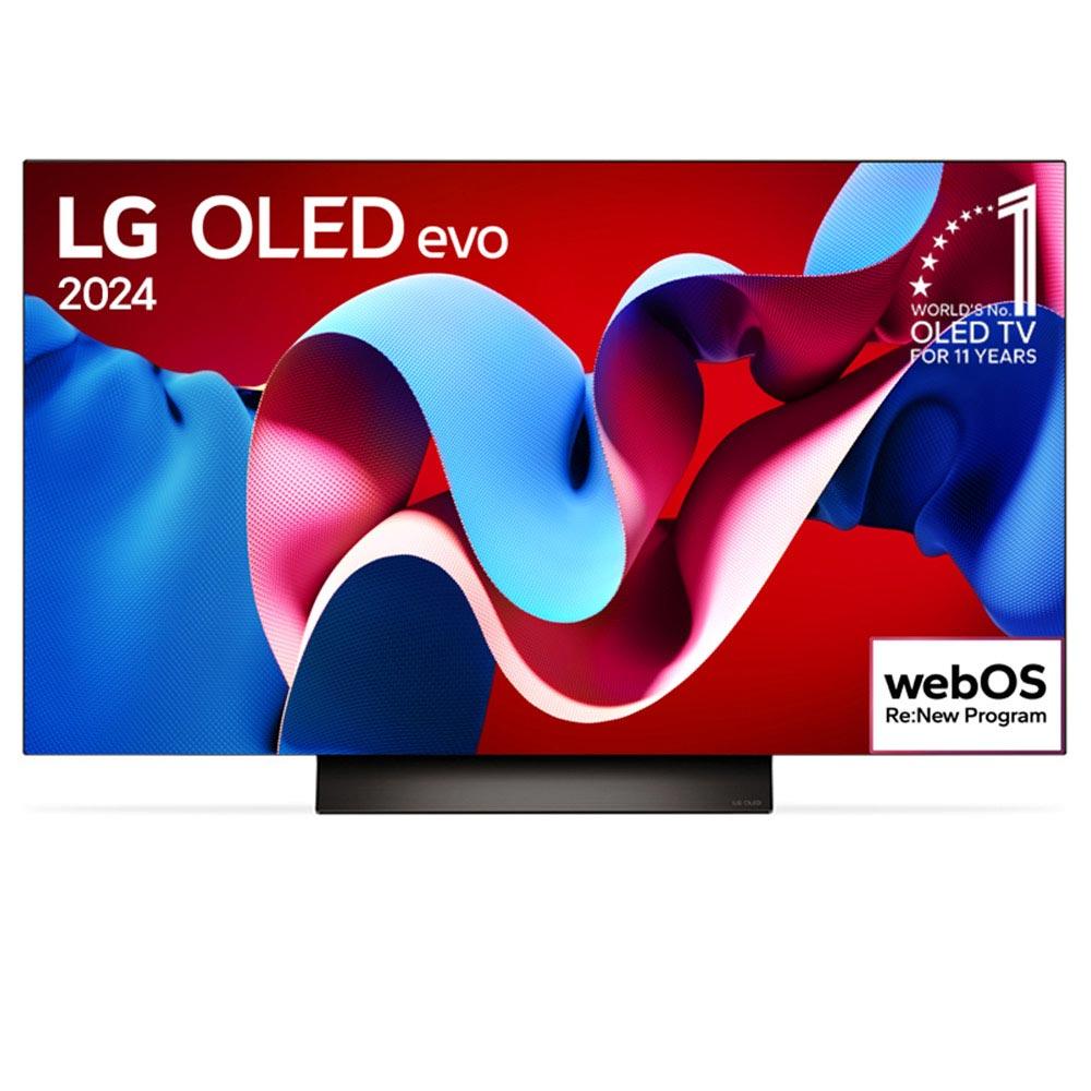 Imagem Smart Tv 4K Lg Oled Evo 55&Quot; Polegadas Oled55c4, Processador A9 Ger7, Ai, Painel 144Hz E Design Ultra Slim