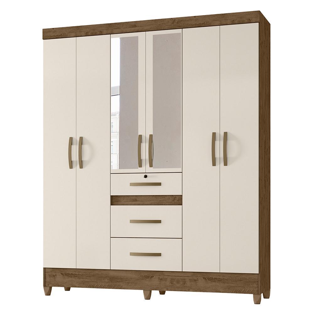 Castanho Wood/Off White