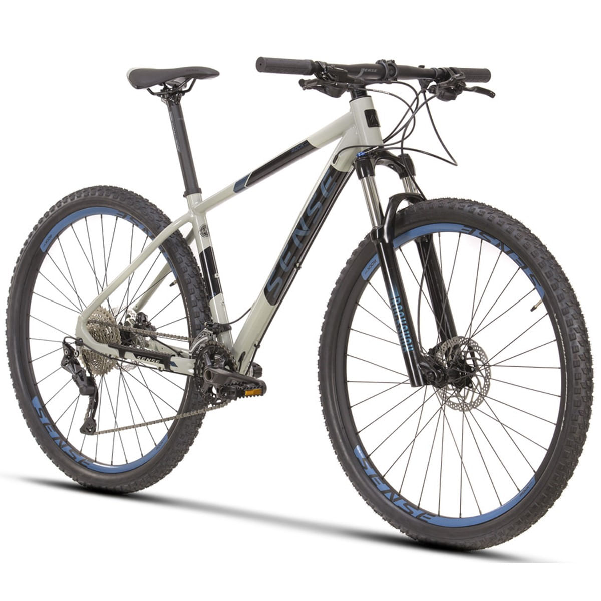 Cinza Esc/Azul