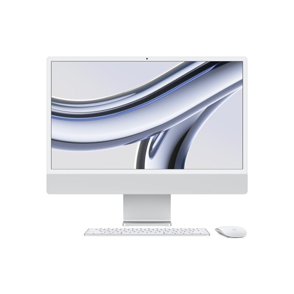 Imagem Apple Imac Tela Retina 4.5K De 24&Quot;: Apple M3 Com Cpu De 8 Núcleos, Gpu De 8 Núcleos, 256 Gb - Prateado