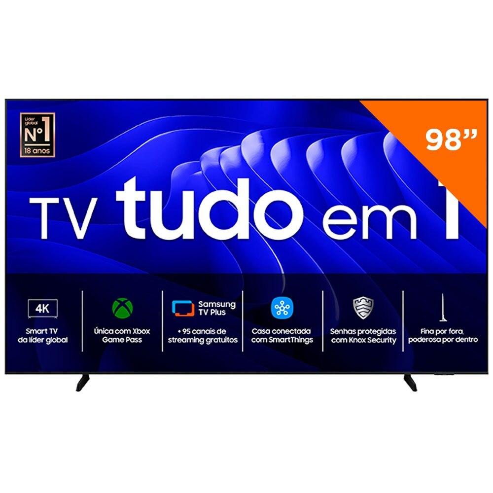 Imagem Smart Tv 98 Polegadas Samsung Crystal Uhd 4K Com Gaming Hub, Un98du9000gxzd