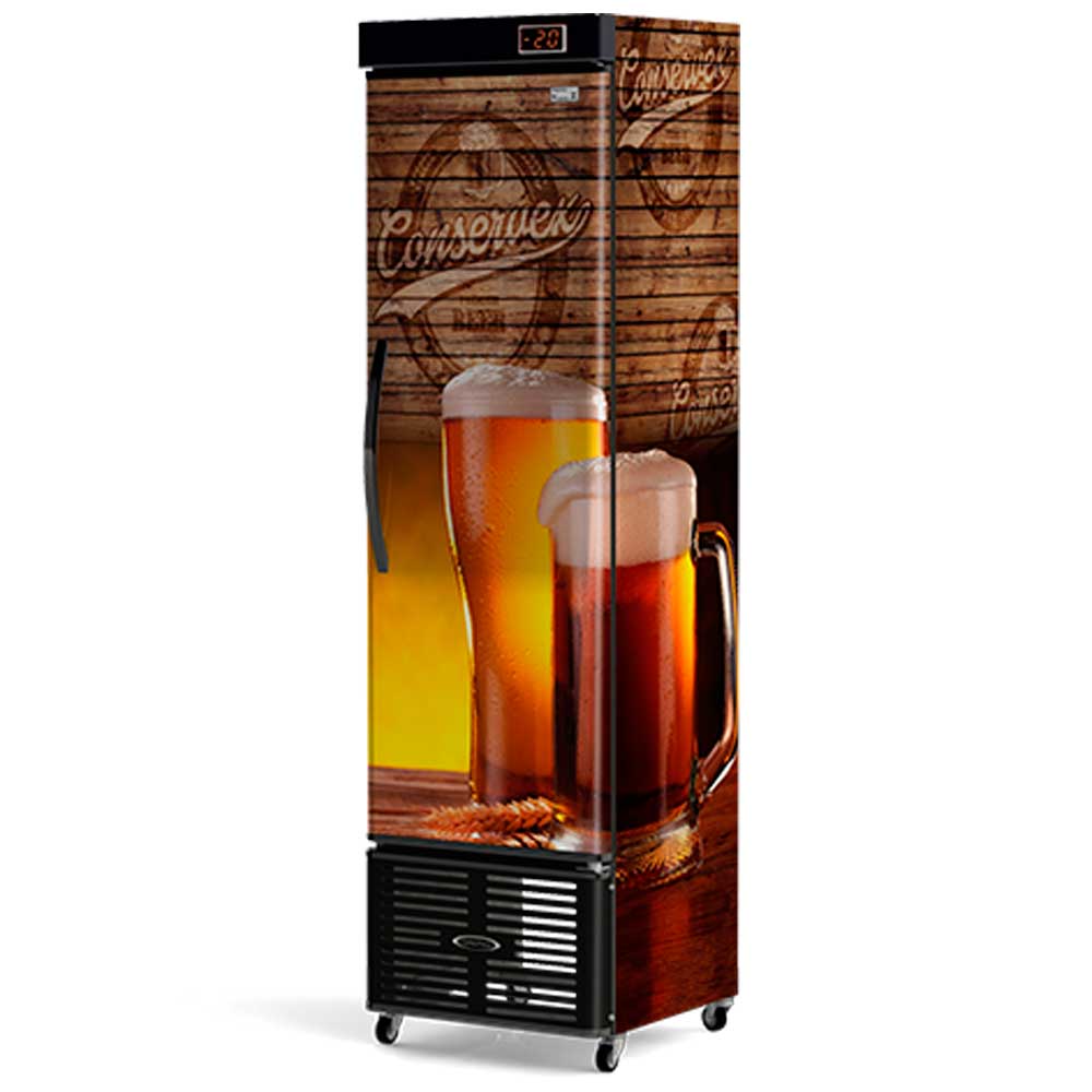 Cervejeira Refrigerada Slim Vertical Pub Crv-250/P Conservex 220V Conservex