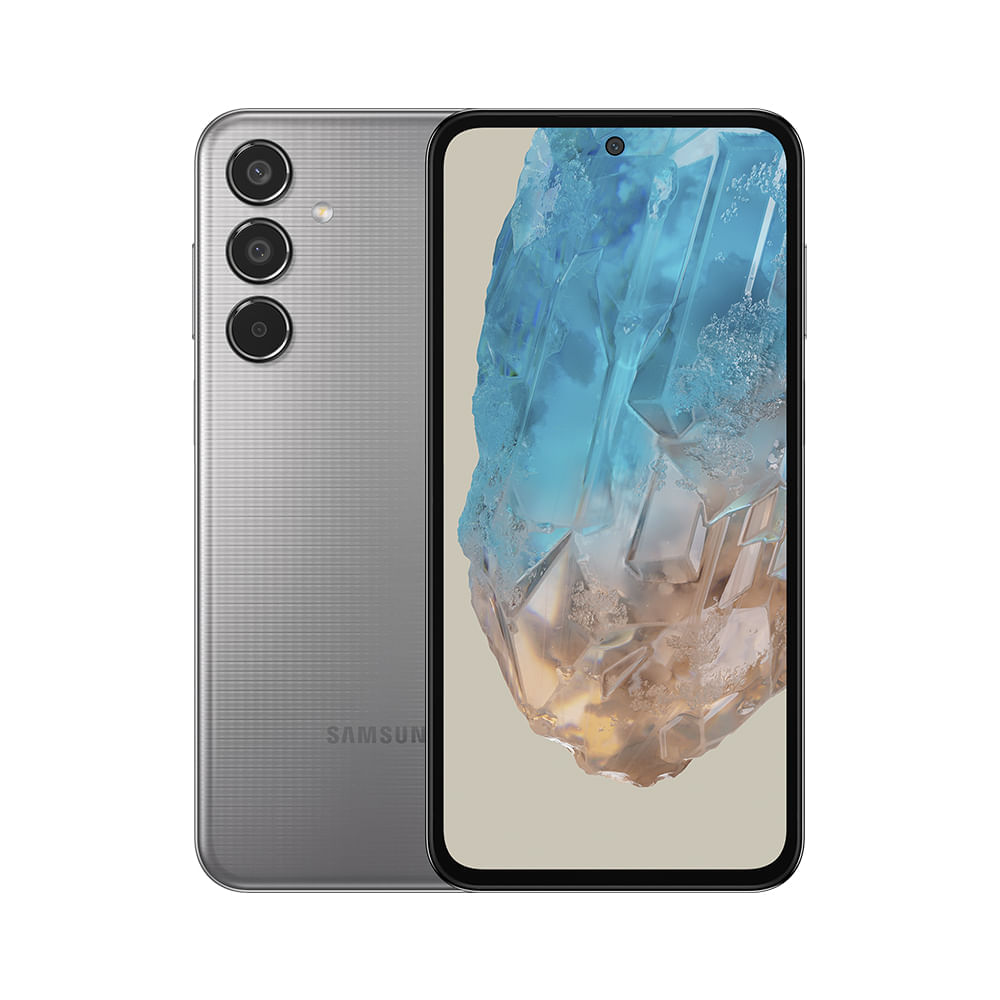 Imagem Celular Samsung Galaxy M35 5G , Câmera Tripla Até 50Mp, Selfie 50Mp, Tela Super Amoled + 6.6 120Hz, 256Gb, 8Gb Ram Cinza