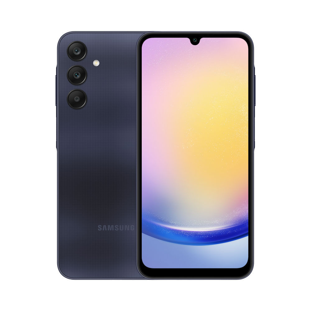 Imagem Celular Samsung Galaxy A25 5G 128Gb, 6Gb Ram, Tela Infinita De 6.5&Quot; Azul Escuro