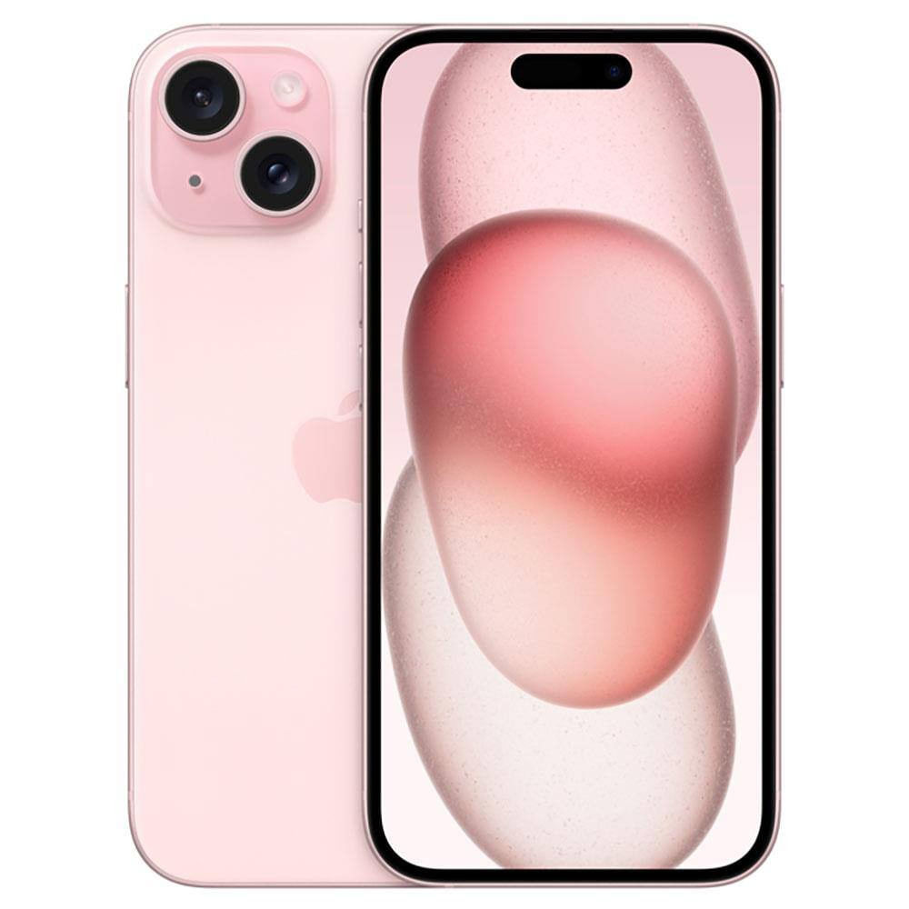 Imagem Apple Iphone 15 Plus 128Gb Ios 17 - Rosa