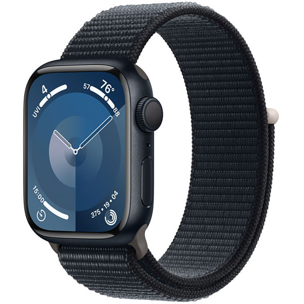 Imagem Apple Watch Series 9 41 Mm  Gps - Midnight Aluminum / Sport Loop