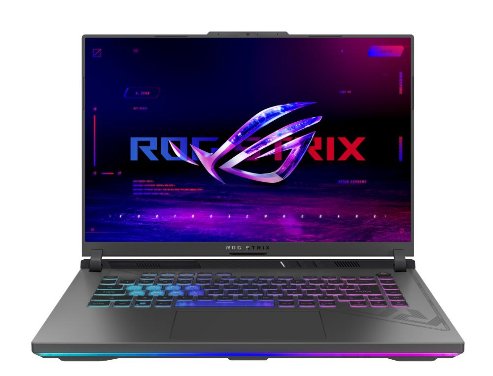 Imagem Notebook Asus Rog Strix G16 G614jv-N3094w Intel Core I9-13980Hx 2.2Ghz 16Gb Ram 512Gb Ssd Windows 11 Home Nvidia Geforce Rtx 4060 16" 165Hz Cinza