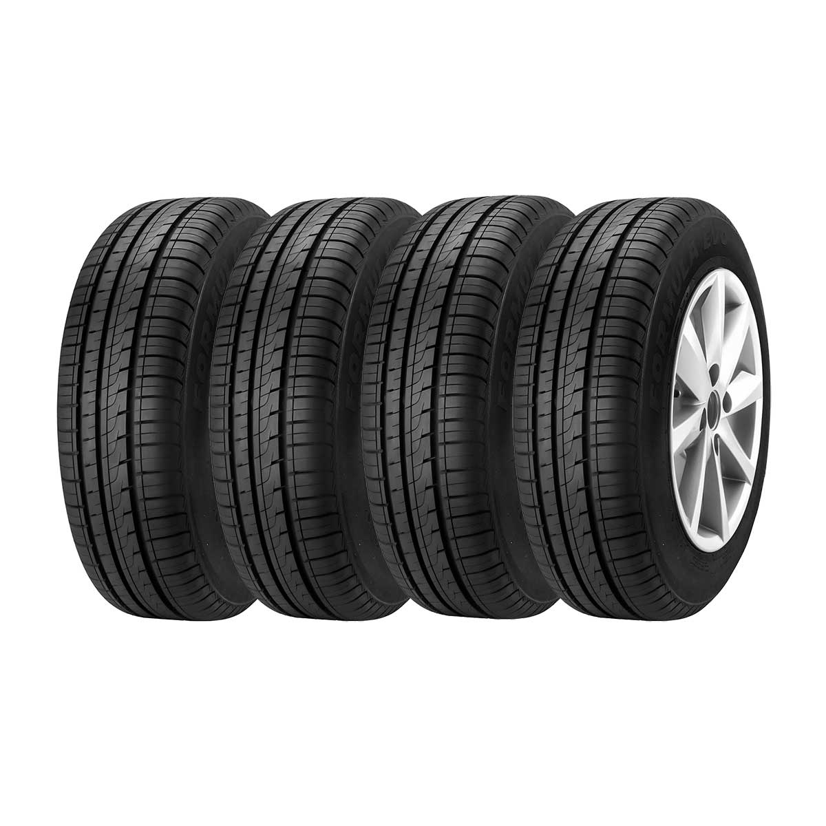Kit 4 Pneus Aro 14 185/70R14 88H Fórmula Evo Pirelli