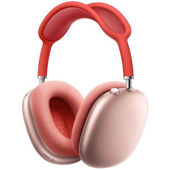 Imagem Fone De Ouvido Sem Fio Apple Airpods Max Com Bluetooth E Microfone (A2096) Cor Rosa Vermelho