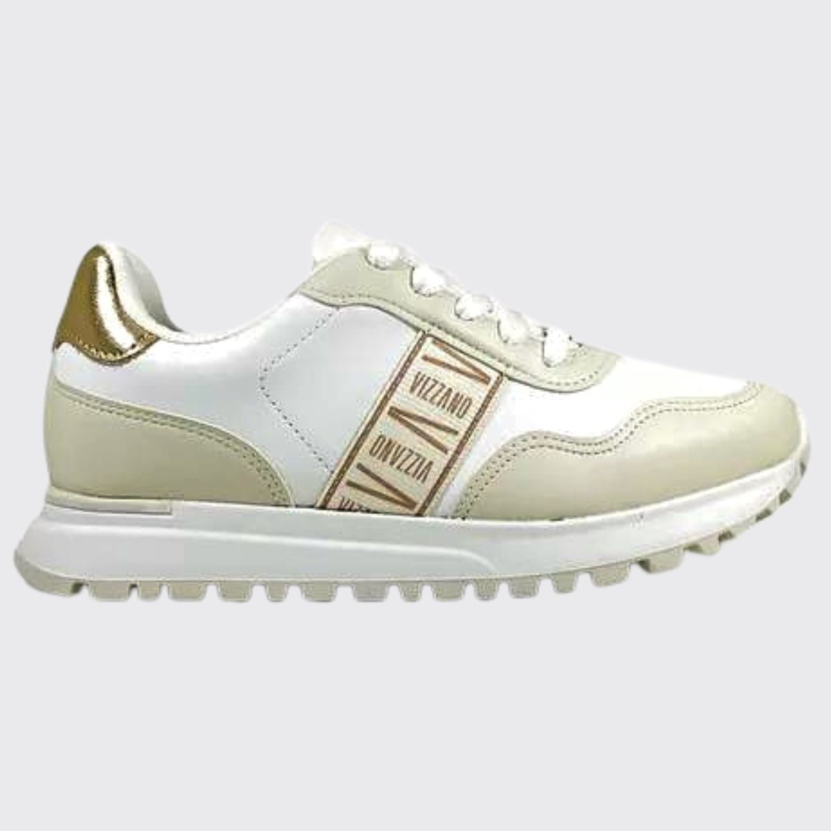 Branco/Branco Off/Dourado