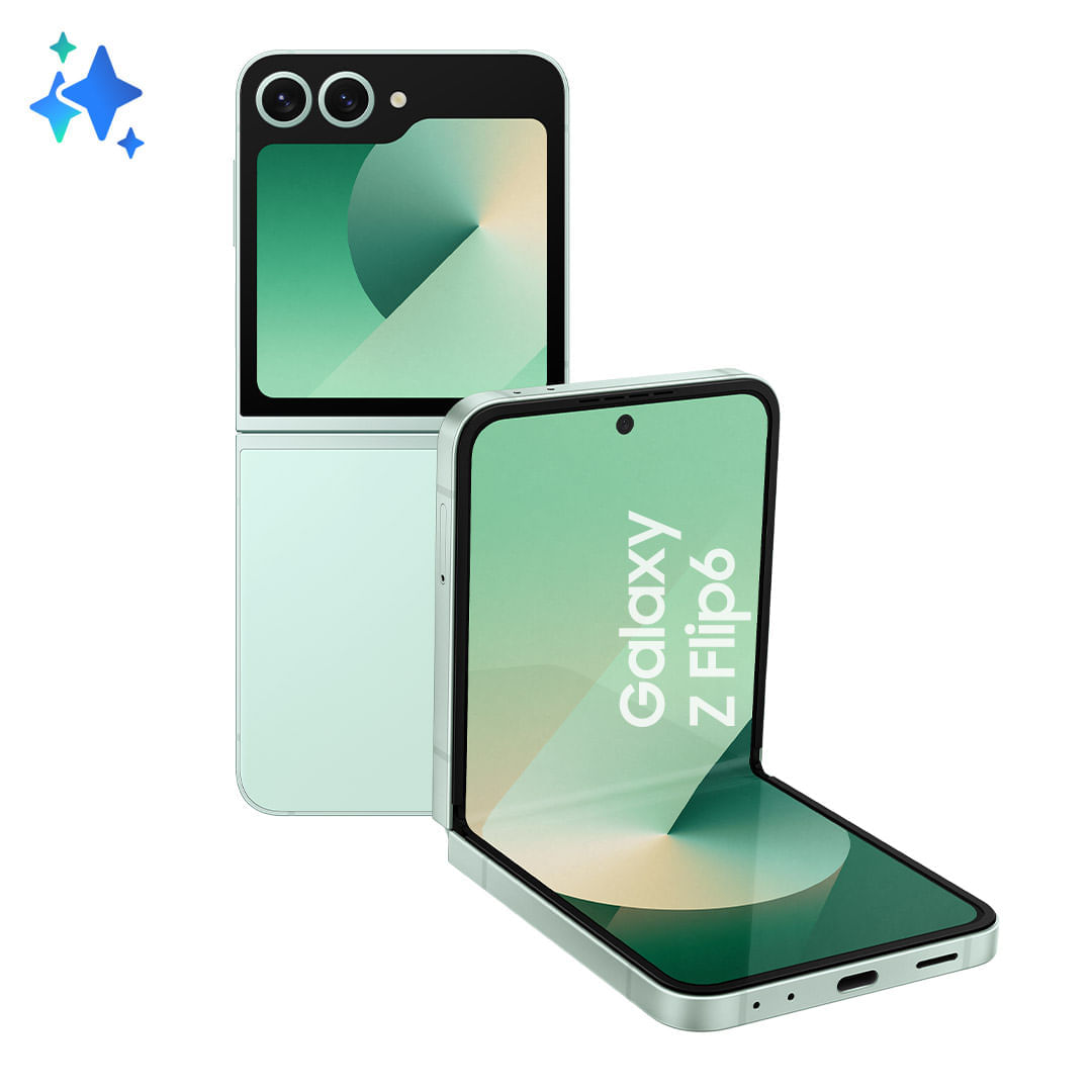 Imagem Celular Samsung Galaxy Z Flip6 5G, 512Gb, 12Gb Ram, Tela 6.7&Quot;, Câm. Dupla + Selfie 50Mp, Galaxy Ai Verde