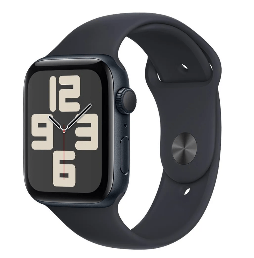 Imagem Apple Watch Se 2 2023 44mm Preto Gps Com Pulseira Sport Band