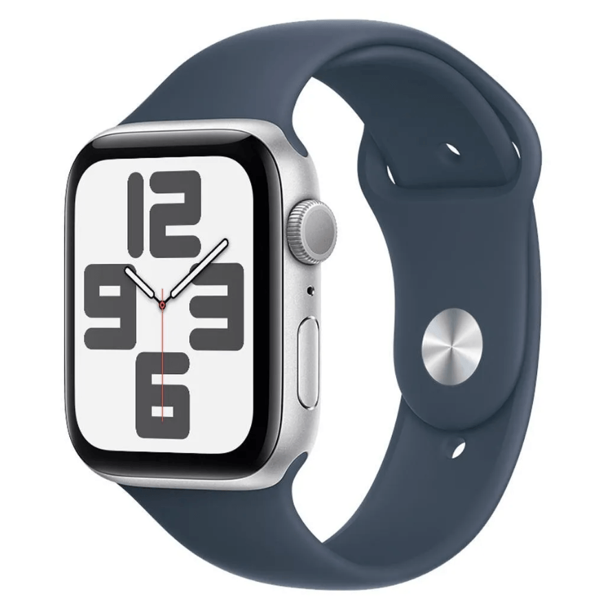 Imagem Apple Watch Se 2 2023 44mm Prata Gps Com Pulseira Sport Band