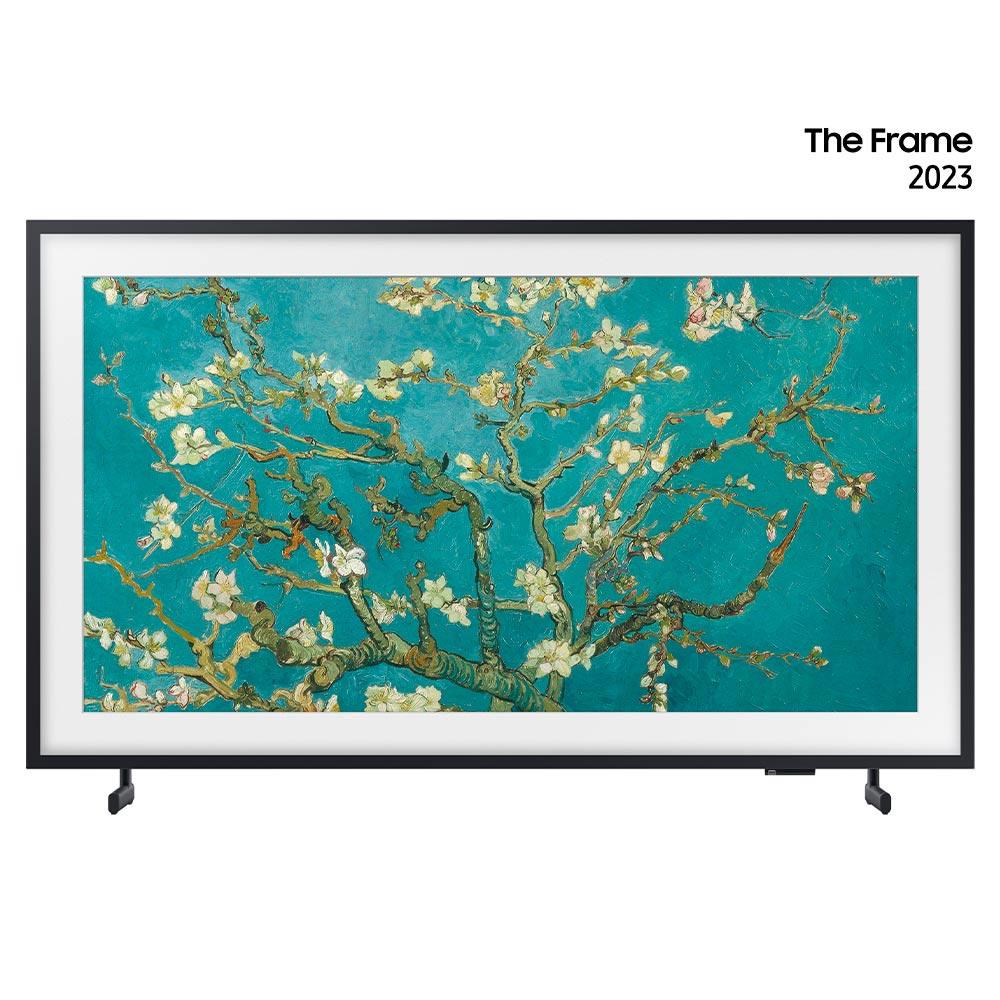 Imagem Smart Tv Samsung The Frame Qled 32" Polegadas 32Ls03c Tela Matte, Design Slim E Wi-Fi