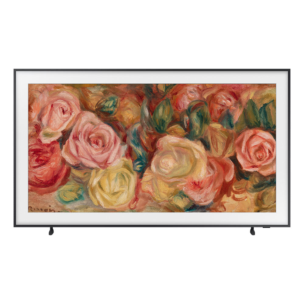 Imagem Samsung Smart Tv 55 Polegadas, Qled 4K The Frame 55Ls03d, Tela Matte Antirreflexo, Molduras Customizáveis, Modo Arte, One Connect