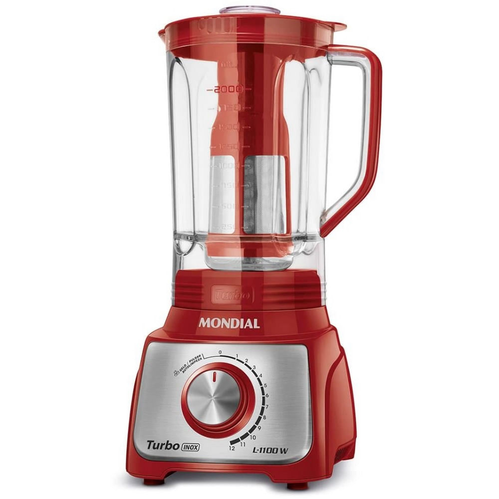 Vermelho com Inox