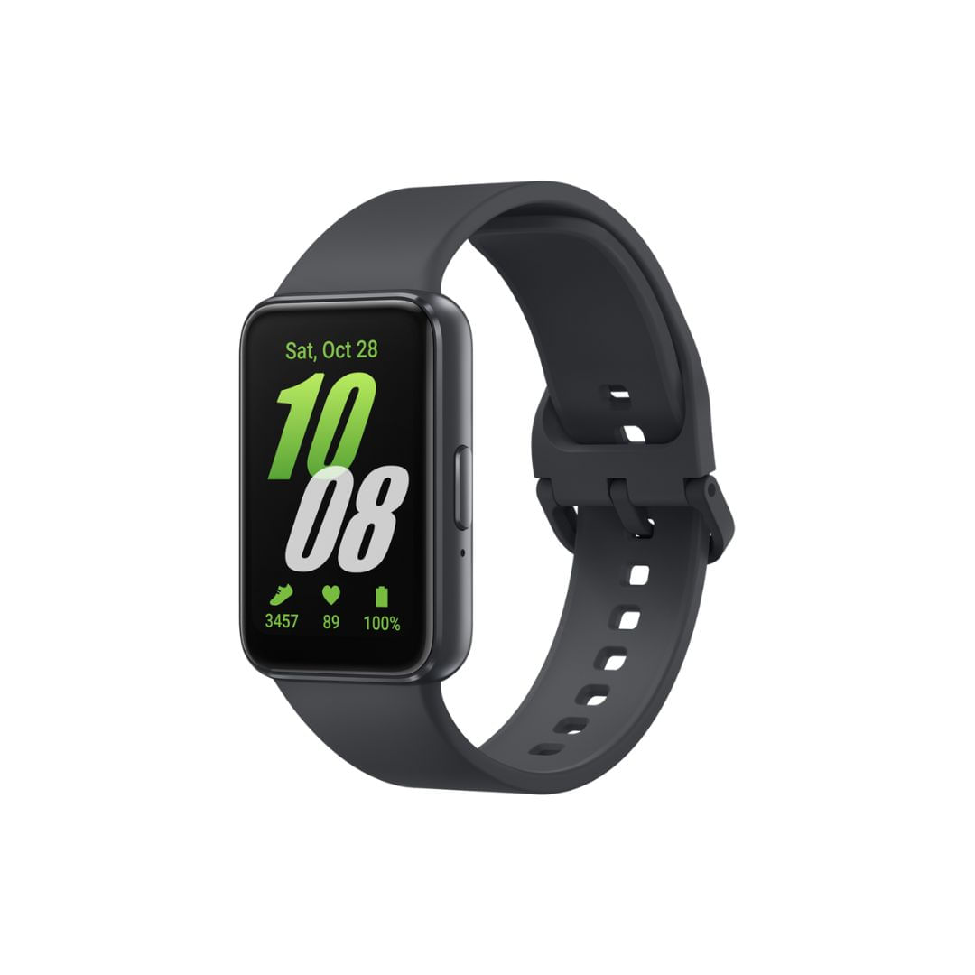 Imagem Smartwatch Samsung Galaxy Fit3 Display 1.6 Grafite Sm-R390