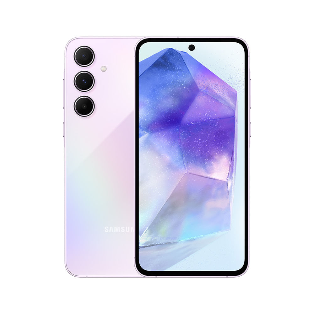 Imagem Celular Samsung Galaxy A55 5G, Câmera Tripla Até 50Mp, Tela 6.6", 128Gb Rosa