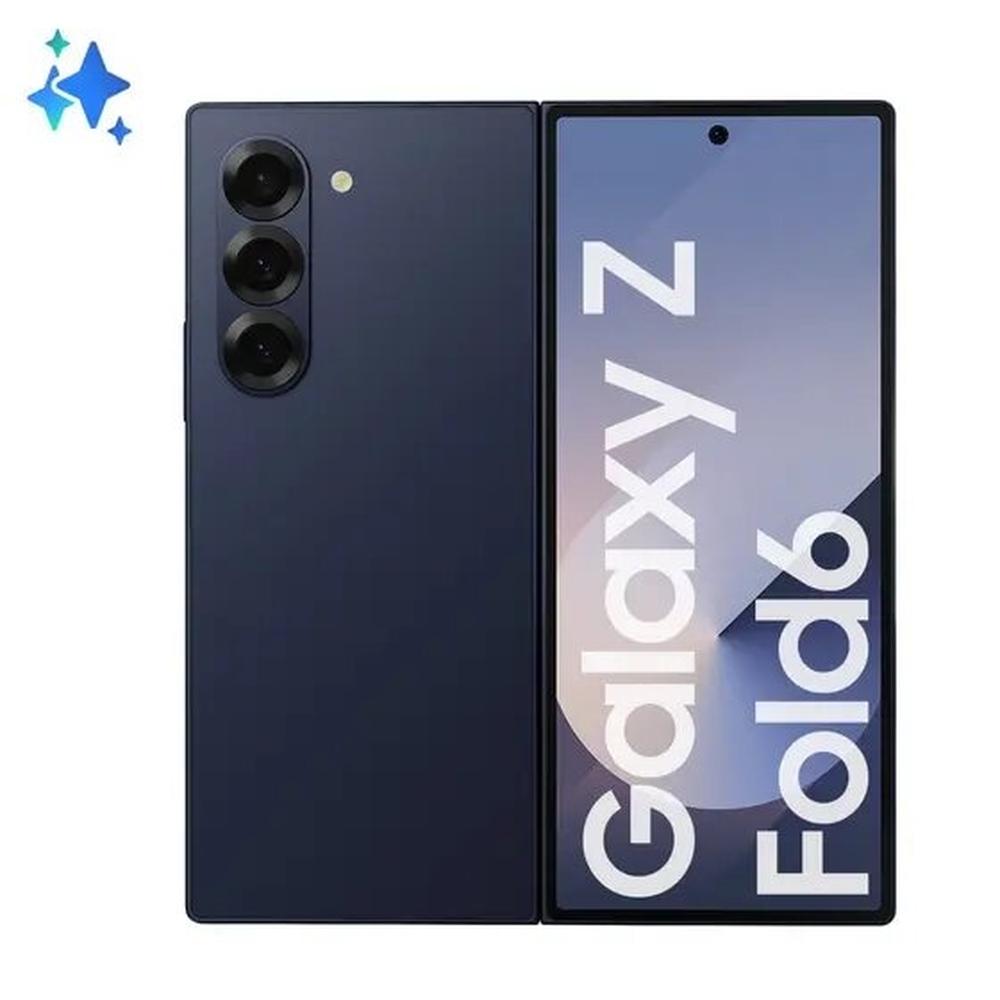 Imagem Smartphone Samsung Galaxy Z Fold6 512Gb Azul 5G - Tela Dobrável De 7.6" E 12Gb De Ram