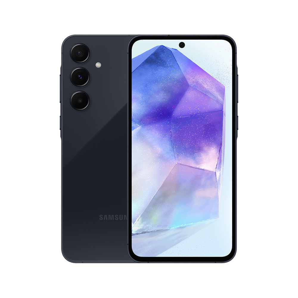 Imagem Celular Samsung Galaxy A55 5G, Câmera Tripla Até 50Mp, Tela 6.6", 256Gb Azul Escuro