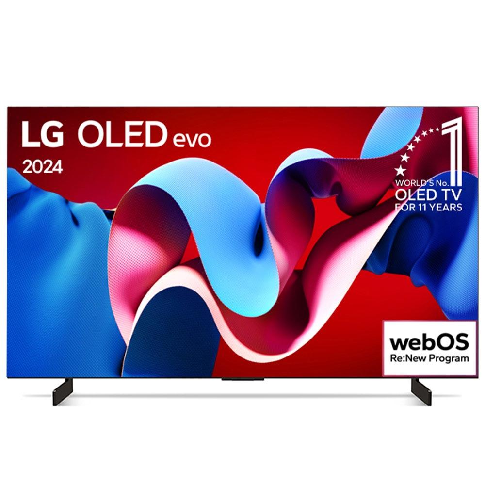 Imagem Smart Tv Lg Oled Evo 83" Polegadas Oled83c4, Processador A9 Ger7 Ai, Intensificador De Brilho, Design Ultra Slim, E