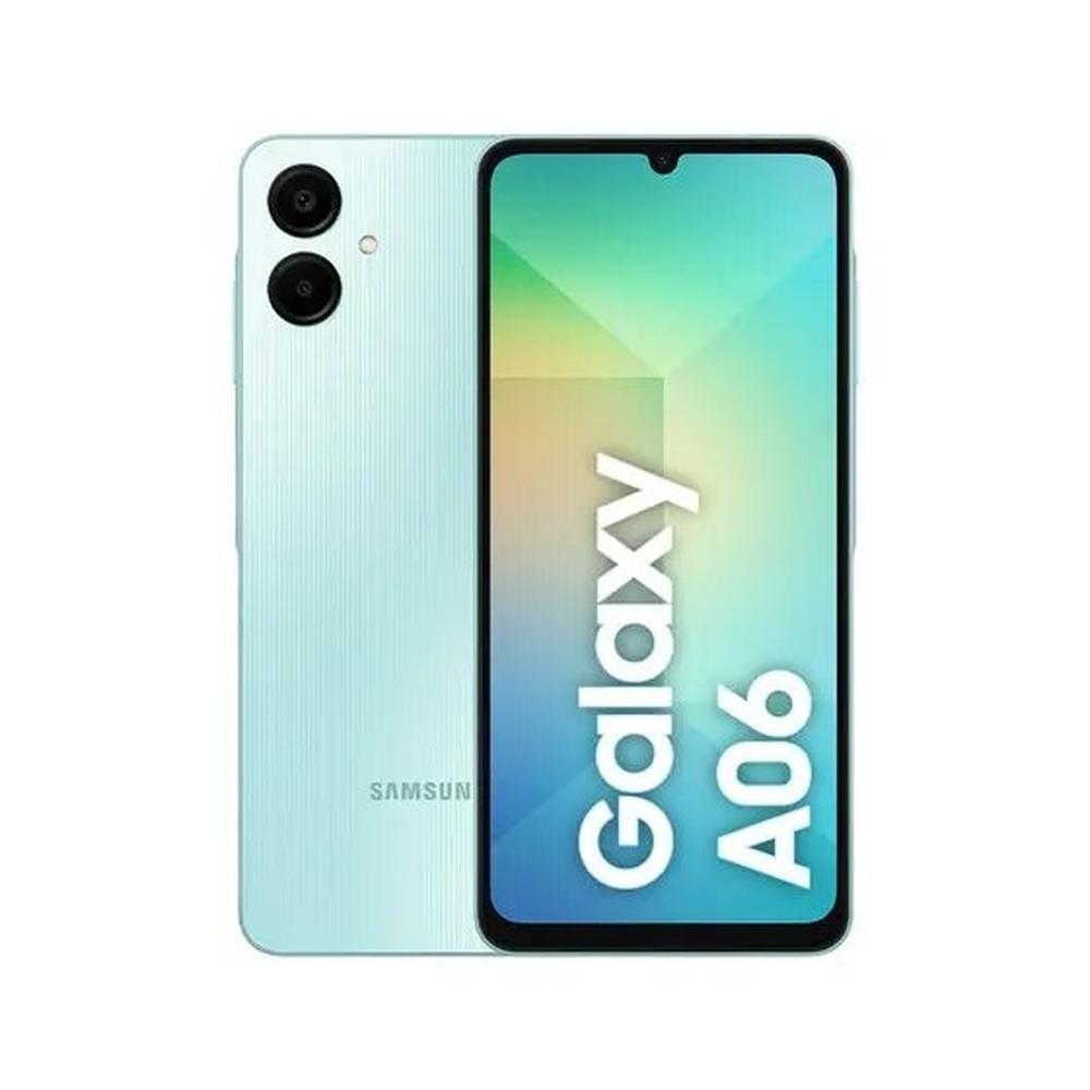 Imagem Smartphone Samsung Galaxy A06 128Gb - Verde Claro, 4G, Ram 4Gb, Câmera 50Mp + Selfie 8Mp, Tela 6,7"