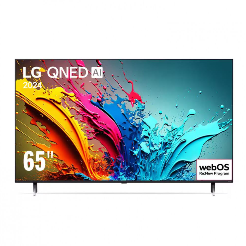 Imagem Smart Tv Lg 65 Qned 4K 65Qned85t Com Processador A8 Ai 4K Ger6, Wi-Fi, Bluetooth, Webos, 120Hz, Thinq Ai E Multi View