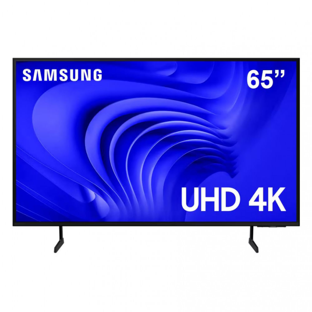 Imagem Smart Tv 65" 4K Samsung 65Du7700 Led, Processador Crystal 4K, Gaming Hub, Ai Energy Mode, Alexa Built-In, Wi-Fi, Bluetooth, Usb E Hdmi