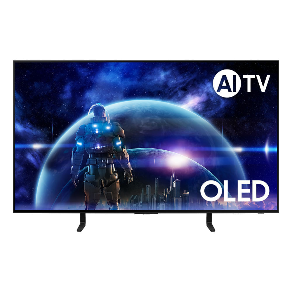 Imagem Samsung Ai Tv 48" Oled 4K 48S90d 2024, Processador Com Ai, Painel Até 144Hz, Design Laserslim, Ai Energy Mode, Alexa Built-In