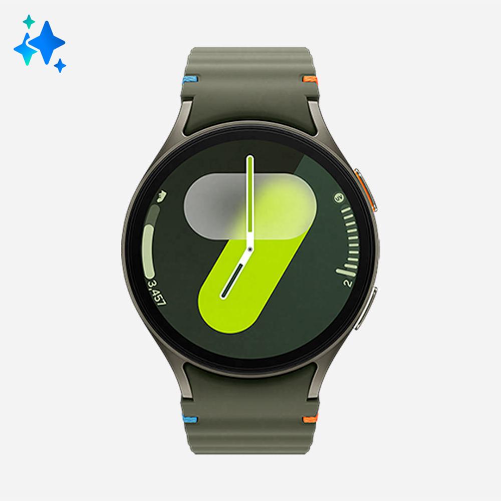 Imagem Galaxy Watch 7 Bt 44mm Samsung Verde Com 1,47", Bluetooth E 32Gb