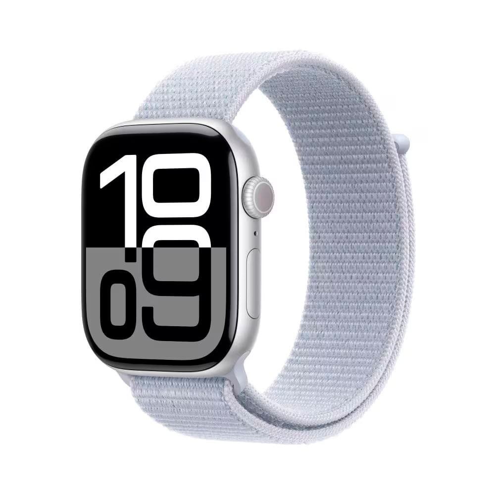 Imagem Apple Watch Series 10 Gps + Cellular Caixa De Alumínio 46 Mm E Pulseira Loop Esportiva